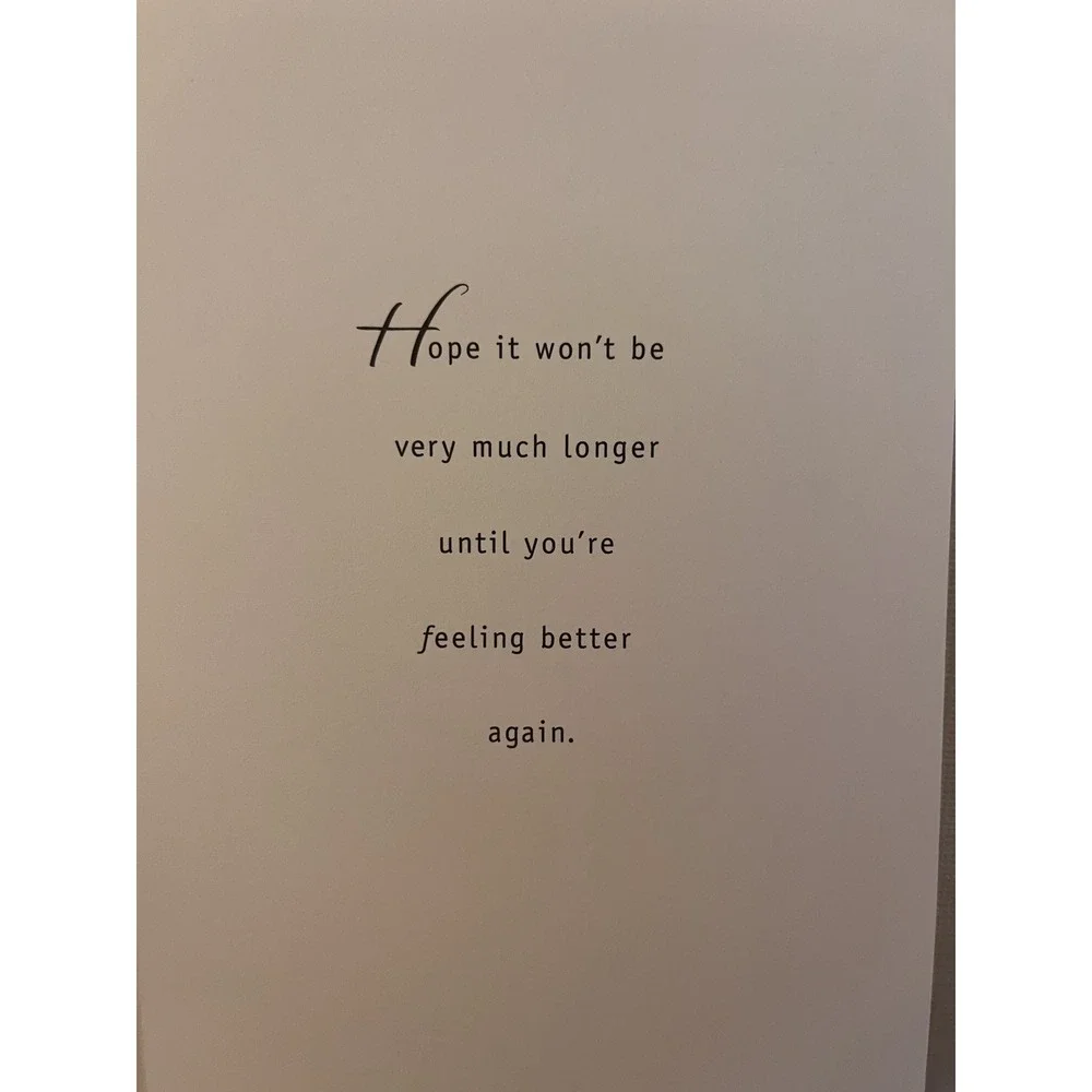 Assorted Greeting Cards Bundle Thinking of You Sympathy Get Well 4 Pack